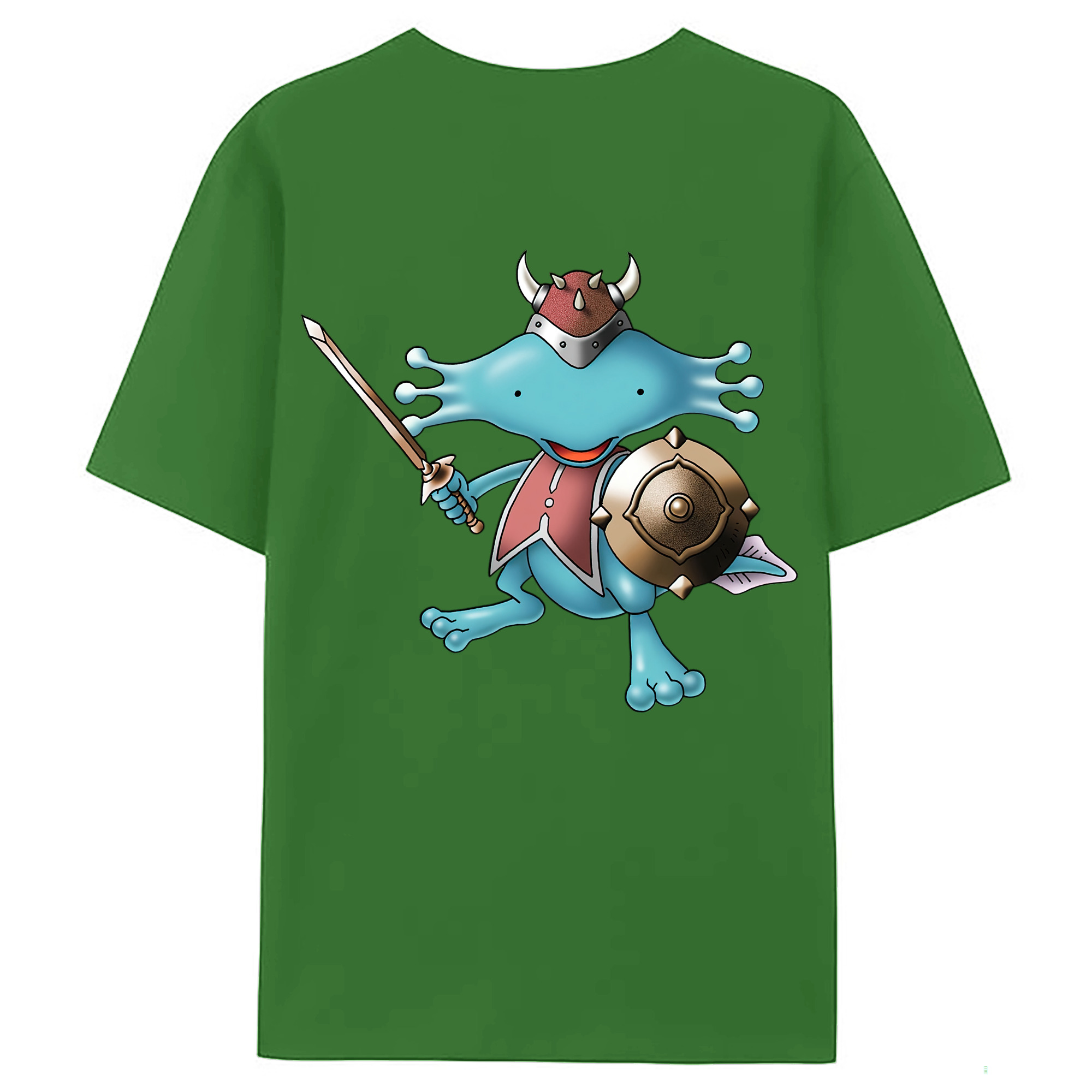 （画像用） ドラゴンクエスト Doragon Kuesuto Dragon Quest レディース半袖Tシャツ(バックプリント)